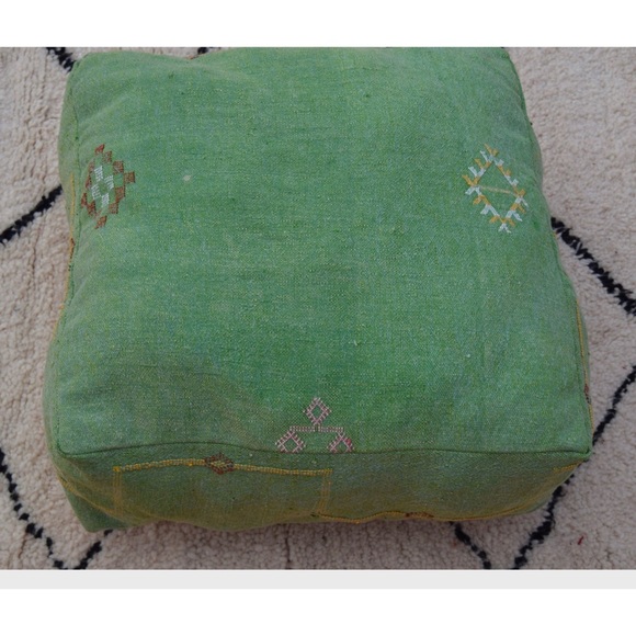 Vintage Other - Wool-Cactus-Pouf